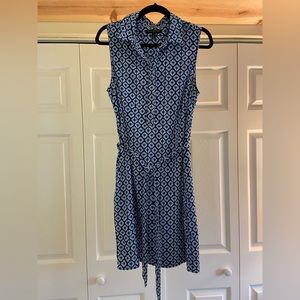 Banana Republic sleeveless shirt dress size 10